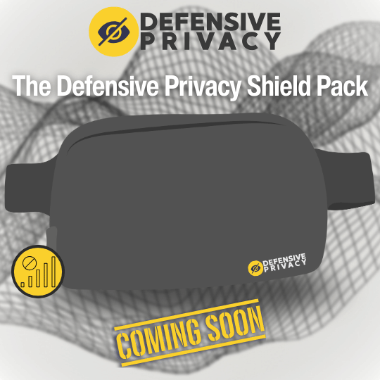 The Defensive Privacy Shield Pack — concept render, coming soon